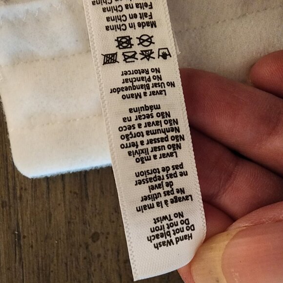 Mapale Lace Longline Bra & Strappy Thong Set NWT White XL - Picture 11 of 16